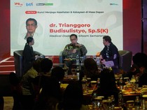 Diskusi Menjaga Kesehatan dan Kekayaan di Masa Depan