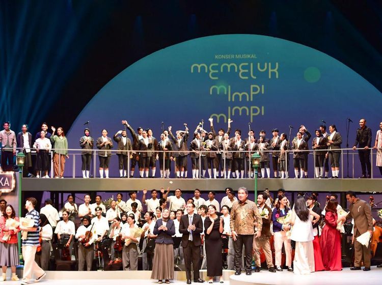 Potret Siswa SMM Yogya Sukses Unjuk Gigi di Drama Musikal Memeluk Mimpi-mimpi