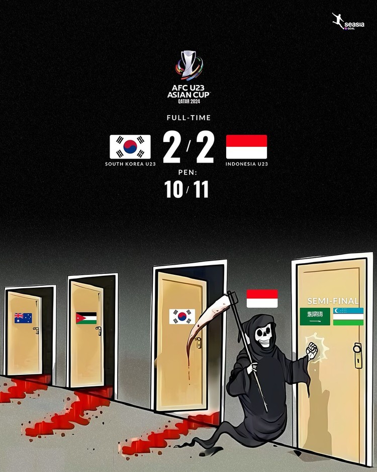 Meme Piala Asia U-23 2024