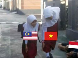 Meme Jemaah Salat Jumat Berbahagia Timnas ke Semifinal Piala Asia U-23