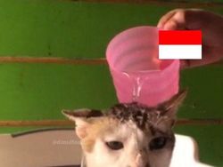 Meme Jemaah Salat Jumat Berbahagia Timnas ke Semifinal Piala Asia U-23