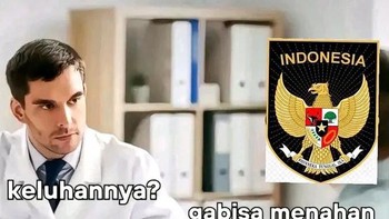 Ngga bisa menahan kesombongan. Foto: Twitter