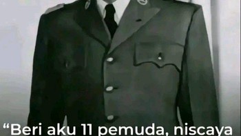 Berikan aku 11 pemuda.. niscaya akan kuguncang dunia... Foto: Twitter