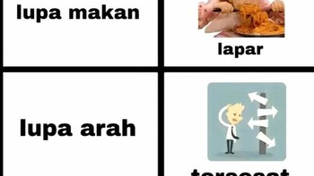 King Indo lupa kalah... Foto: Twitter