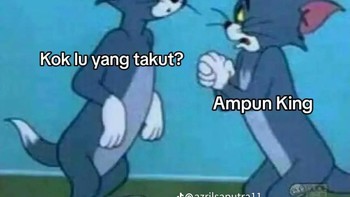 Ampun King Indo... Foto: Twitter