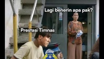 STY mengasah Timnas Indonesia U-23 agar menang lagi di semifinal. Foto: Twitter