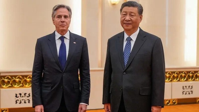Pesan Xi Jinping ke Blinken: China-AS Harus Jadi Mitra, Bukan Rival