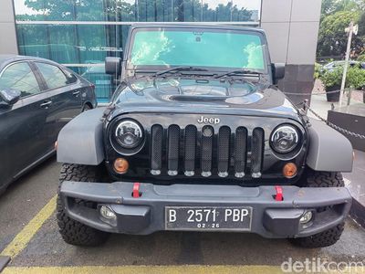 Penampakan Mobil Rubicon Bekas Mario Dandy yang Tak Laku Dilelang