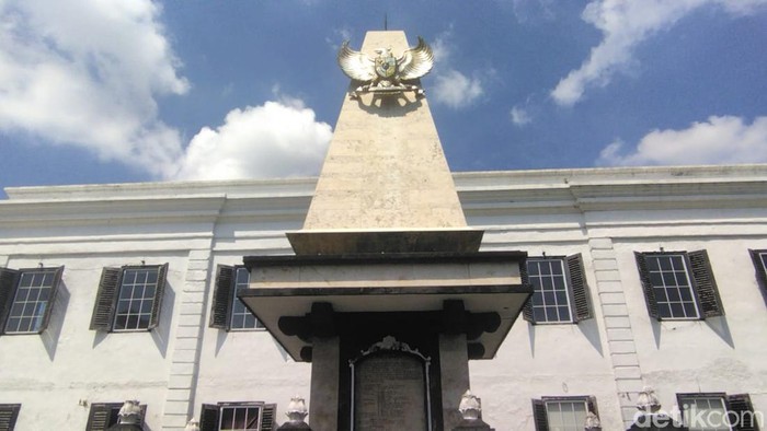 Monumen LPI di Gedung Juang 45 Kota Solo, Selasa (23/4/2024).