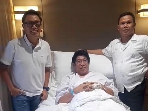 Eko dan Akri jenguk Parto Patrio