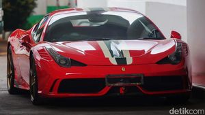 Penampakan Dua Ferrari Harvey Moeis yang Disita Kejagung