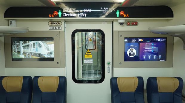 Penampakan KA Lodaya gunakan Kereta Eksekutif dan Ekonomi Stainless Steel New Generation mulai 1 Mei 2024. (Dok: KAI)