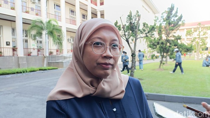 Peneliti dari Departemen Teknik Geologi Universitas Gadjah Mada (UGM) Ir Gayatri Indah Marliyani, Ph.D.
Foto diunggah Jumat (26/4/2024).