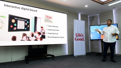 Raih TKDN, Komitmen LG Dukung Digital Display untuk Bisnis-Pendidikan
