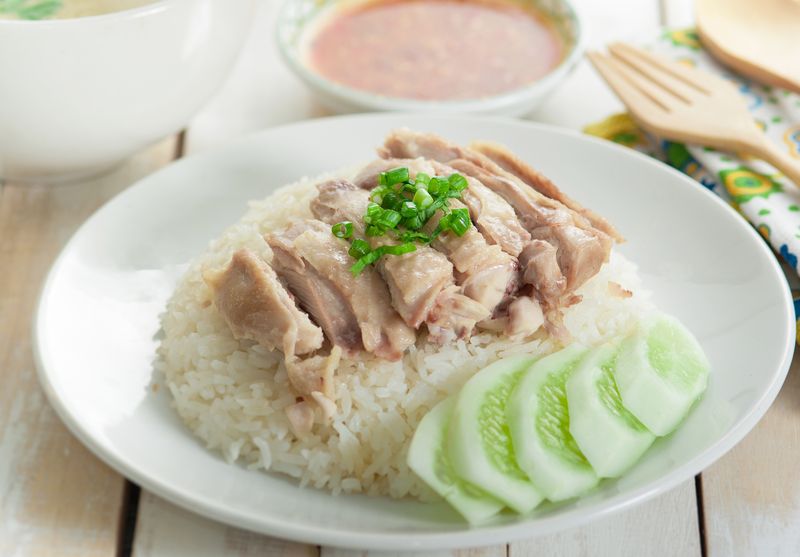 Resep Nasi Ayam Hainan Rice Cooker