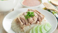 Resep Nasi Ayam Hainan Rice Cooker, Gurih Pulen dan Gampang Dibuat