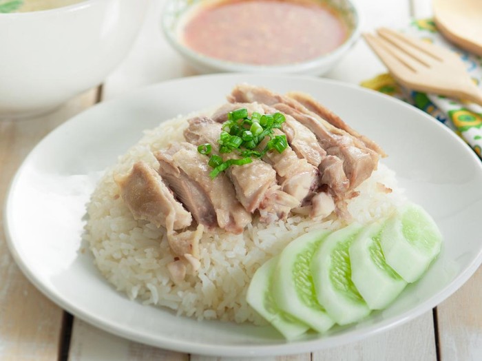 Resep Nasi Ayam Hainan Rice Cooker