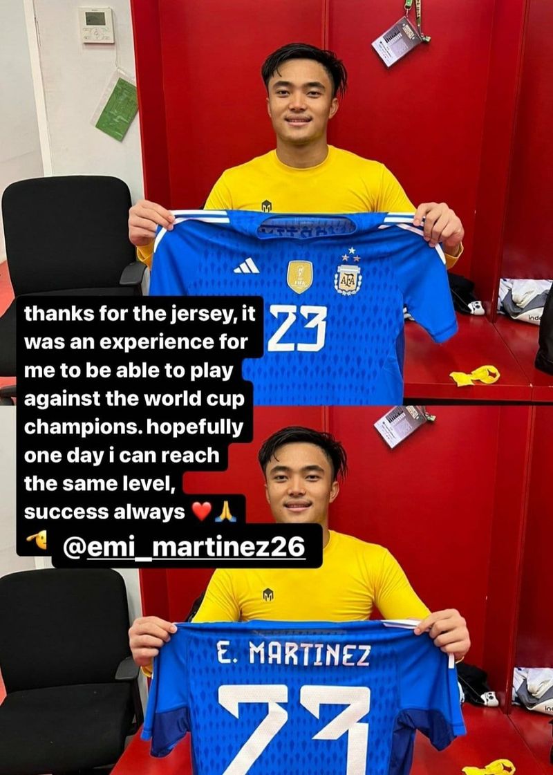 Selebrasi Ernando Ari