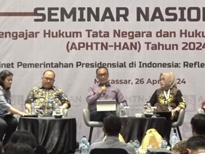 Rakernas di Makassar, APHTN-HAN Bahas Penataan Kabinet Presidensial Indonesia