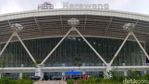 Potret Stasiun Kereta Cepat Karawang yang Belum Dibuka