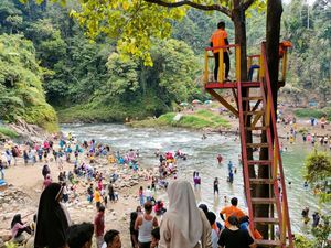 Sungai Bah Bolon, Destinasi Wisata Pemandian Sejuk di Desa Bartong Sergai