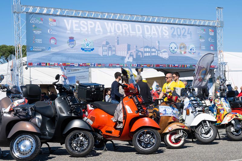 Vespa World Days 2024 digelar di Pontedera, Pisa