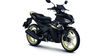 Yamaha Exciter model 2024 menggunakan suspensi teleskopik di depan dan monoshock di belakang. Remnya double cakram dan kapasitas tangki bahan bakarnya sekira 5,4 liter. Foto: Doc. Yamaha Thailand.