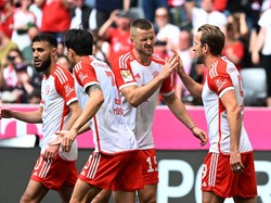 Harry Kane dan Eric Dier jadi kampiun Bundesliga 2024/2025 bersama Bayern Munich (Reuters)