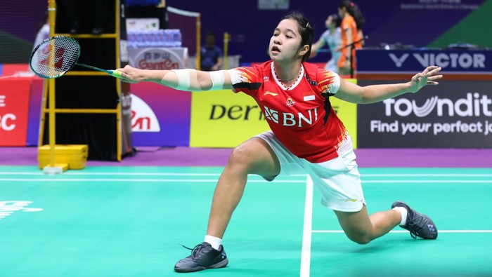 Ester Nurumi Tri Wardoyo di Uber Cup 2024