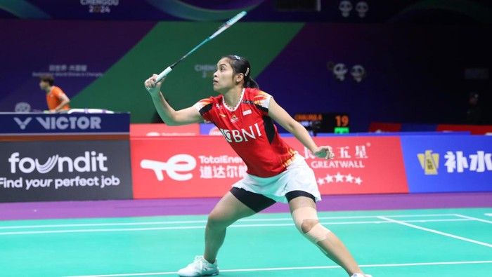 Gregoria Mariska Tunjung di Uber Cup 2024