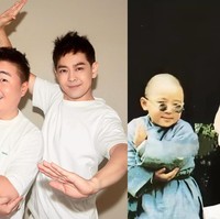 Dalam postingan baru-baru ini, Jimmy membuat penggemar nostalgia dengan potret kebersamaan dengan Steven. Dalam foto lain, mereka menampilkan keakraban keduanya setelah 30 tahun. Foto: Instagram Jimmy Lin