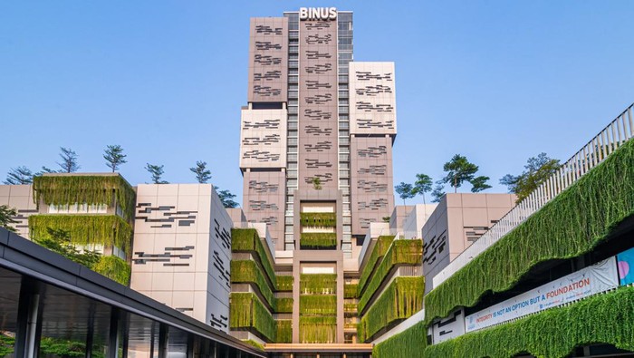 Kampus BINUS @Alam Sutera berlokasi di Tangerang Selatan.
