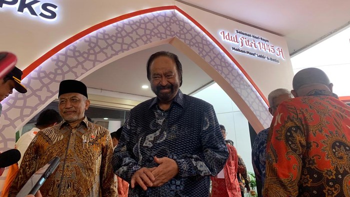 Surya Paloh soal Kemungkinan PKS Merapat ke Prabowo-Gibran: Itu Baik