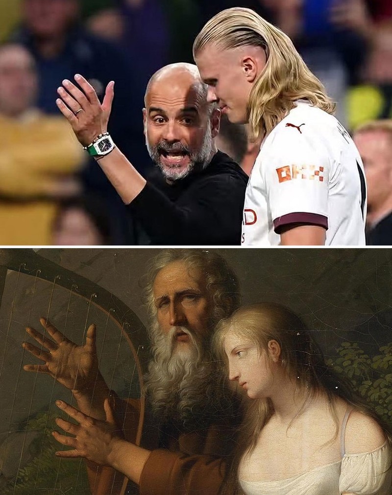 Kocak! Begini Aksi Para Atlet Dipadukan dengan Karya Lukisan Klasik