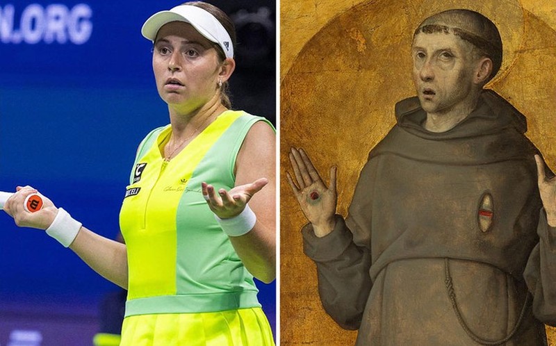 Kocak! Begini Aksi Para Atlet Dipadukan dengan Karya Lukisan Klasik