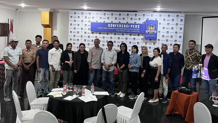 Marathon Selomangleng Dun 2024 digelar di Kota Kediri