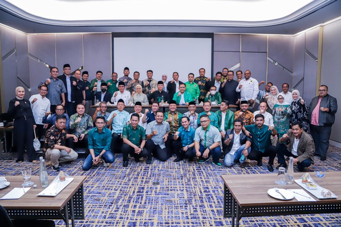 Mardiono di Halalbihalal DPW PPP Se-Indonesia: Sukeskan Pilkada 2024
