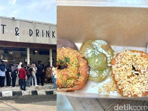 Rela Antre 1,5 Jam Demi Cicip Donat Viral di Blok M, Begini Rasanya!