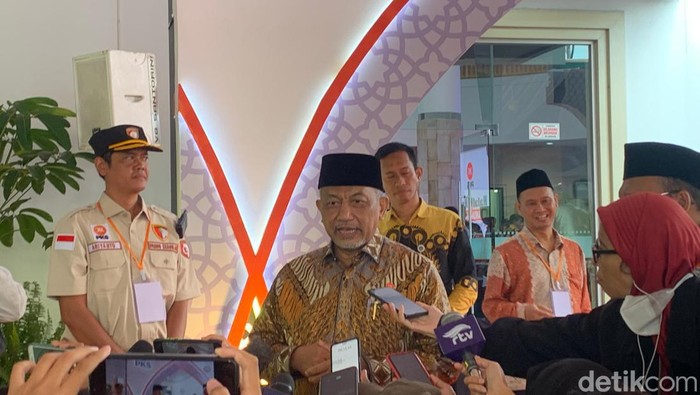 Presiden PKS, Ahmad Syaikhu (Mulia/detikcom)
