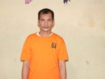 Penampakan Kepsek Aniaya Siswa SMK hingga Tewas di Nisel Berbaju Tahanan