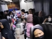 Bus Putra Remaja Ditembak OTK di Sungai Lilin Muba