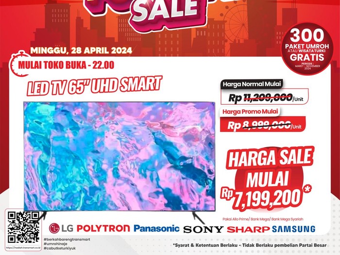 Transmart Full Day Sale-Smart TV
