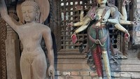Sebagian koleksi benda seni di Peacock Shop.