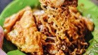 Terakhir di kawasan BSD, ada Ketoprak Indomie Pangeran yang memadukan menu ketoprak dengan Indomie goreng.  Foto: detikFood/Site
