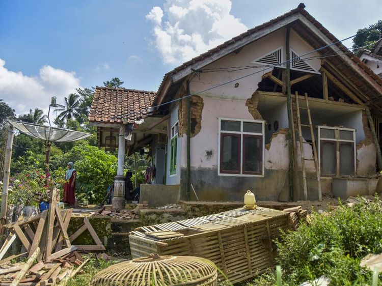 22 Rumah di Ciamis Rusak Terdampak Gempa Bumi Garut