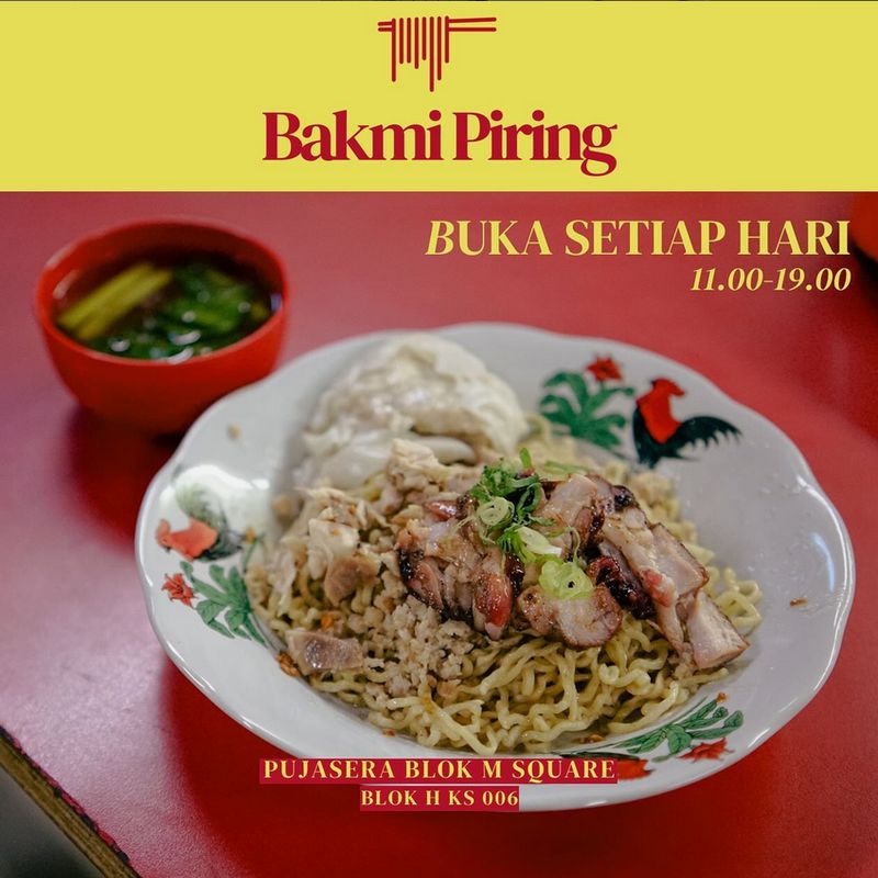 Bakmi viral di Blok M, Jakarta Selatan