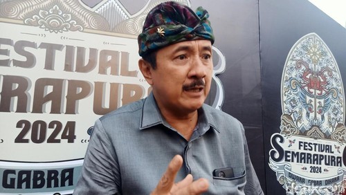 Kepala Dinas Pariwisata Provinsi Bali Tjok Bagus Pemayun. (Ni Made Lastri Karsiani Putri/detikBali)