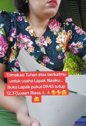 Ani Soka Penjual Nasi Viral Usai Live Bareng Nikita Mirzani, Ini Kegiatannya