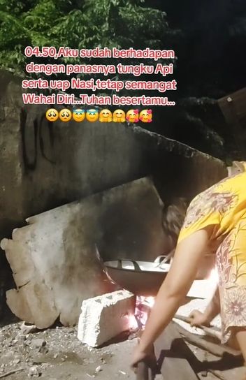 Ani Soka Penjual Nasi Viral Usai Live Bareng Nikita Mirzani, Ini Kegiatannya