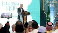 Gus Yahya mengatakan berdasarkan perolehan suara dari berbagai lembaga survei, dikatakan hampir sebagai penduduk Indonesia mengklaim dirinya sebagai bagian dari NU. Ia menyinggung persentase dari lembaga survei seperti LSI Denny JA hingga Indikator Politik.